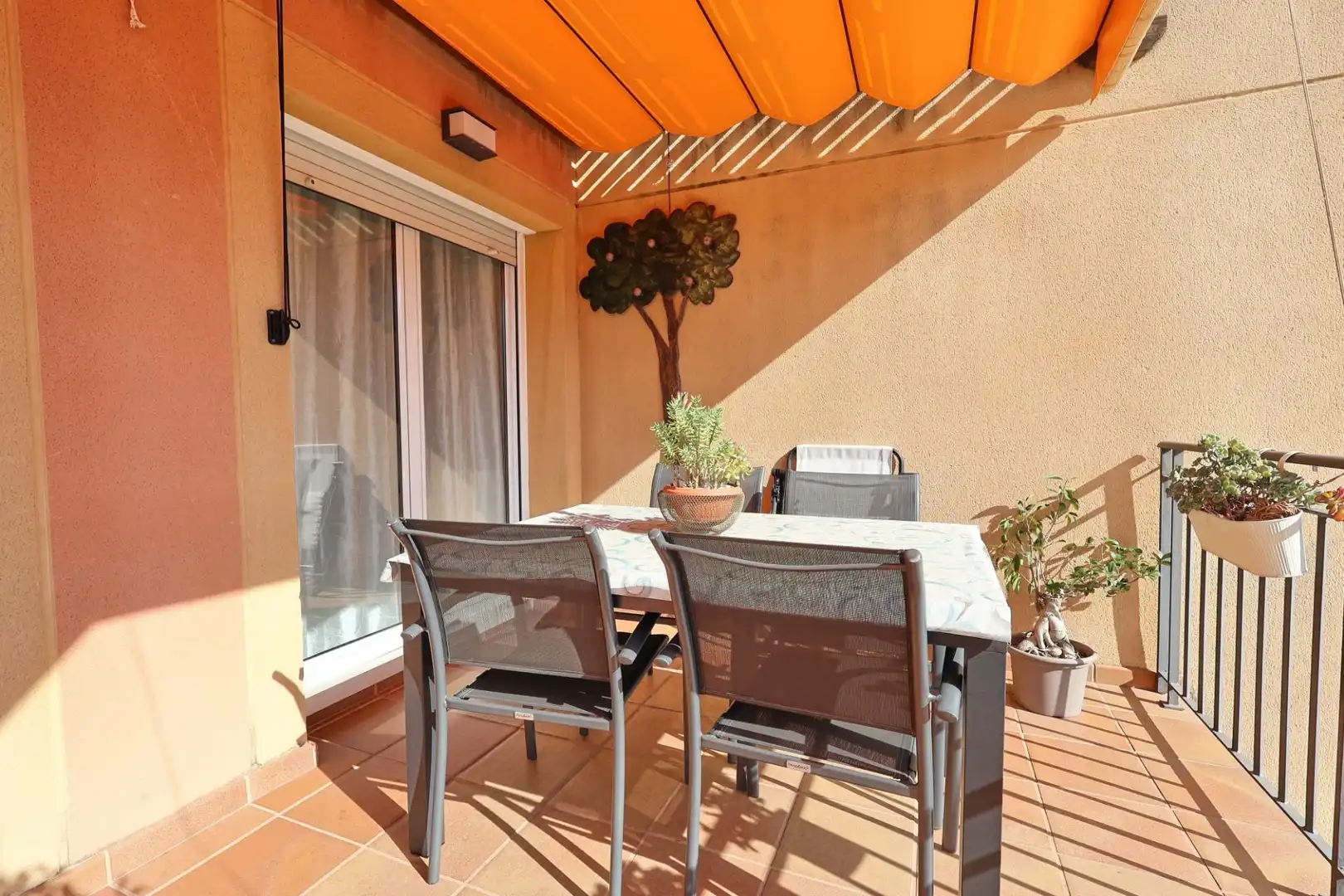 Terrace of Flat for sale in Cubelles  with Air Conditioner and Community pool