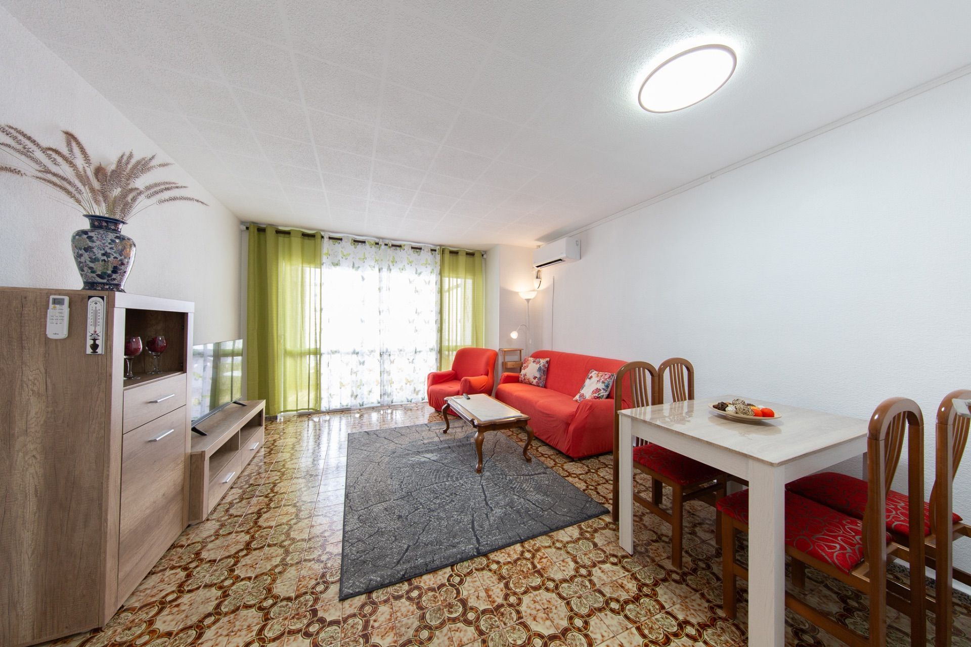 Sala d'estar de Apartament en venda en Alicante / Alacant amb Aire condicionat, Calefacció i Terrassa