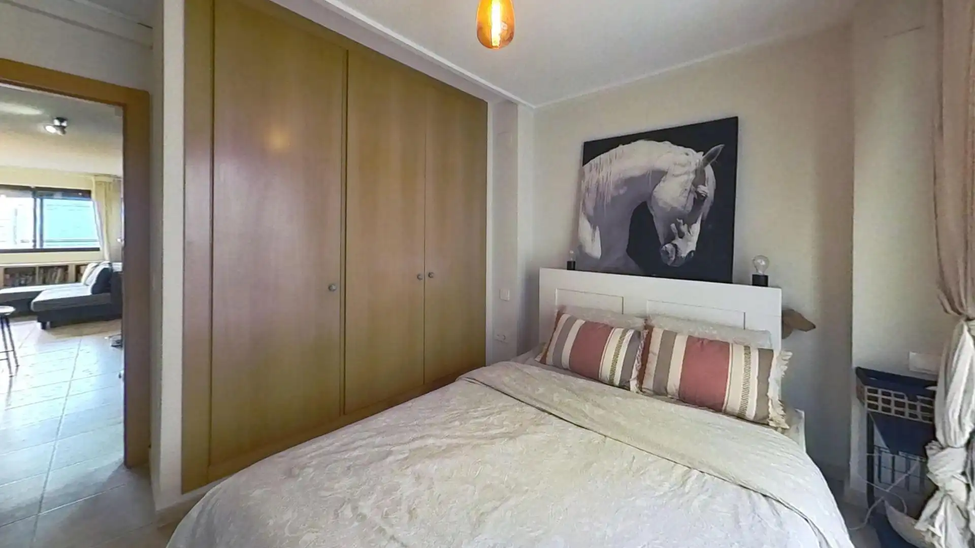 Bedroom of Flat for sale in Alicante / Alacant  with Air Conditioner
