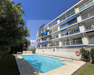 Vista exterior de Planta baixa de lloguer en Marbella amb Terrassa