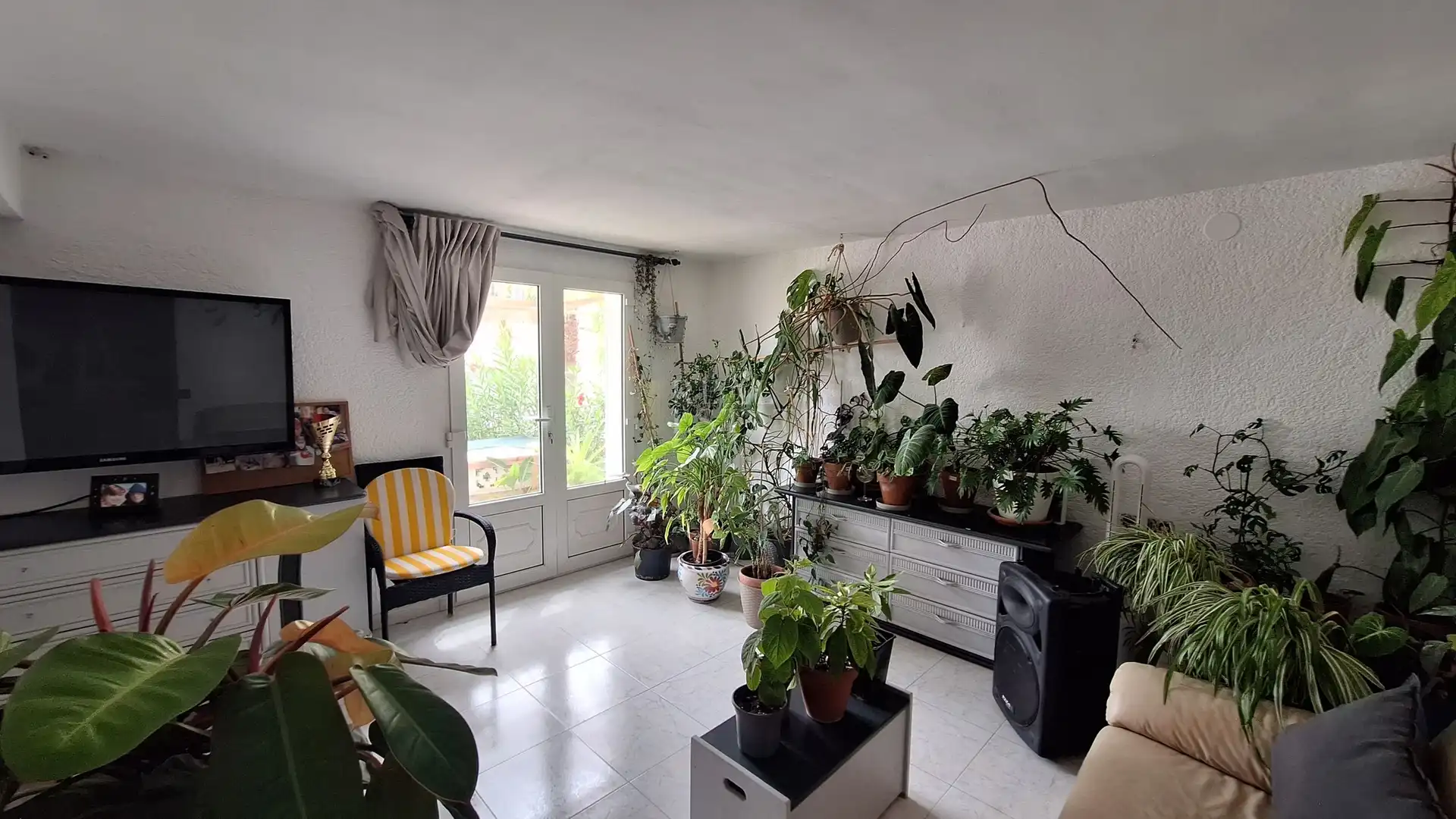 Living room of Detached homes for sale in Moraira  with Air Conditioner, Terrace and Storage room