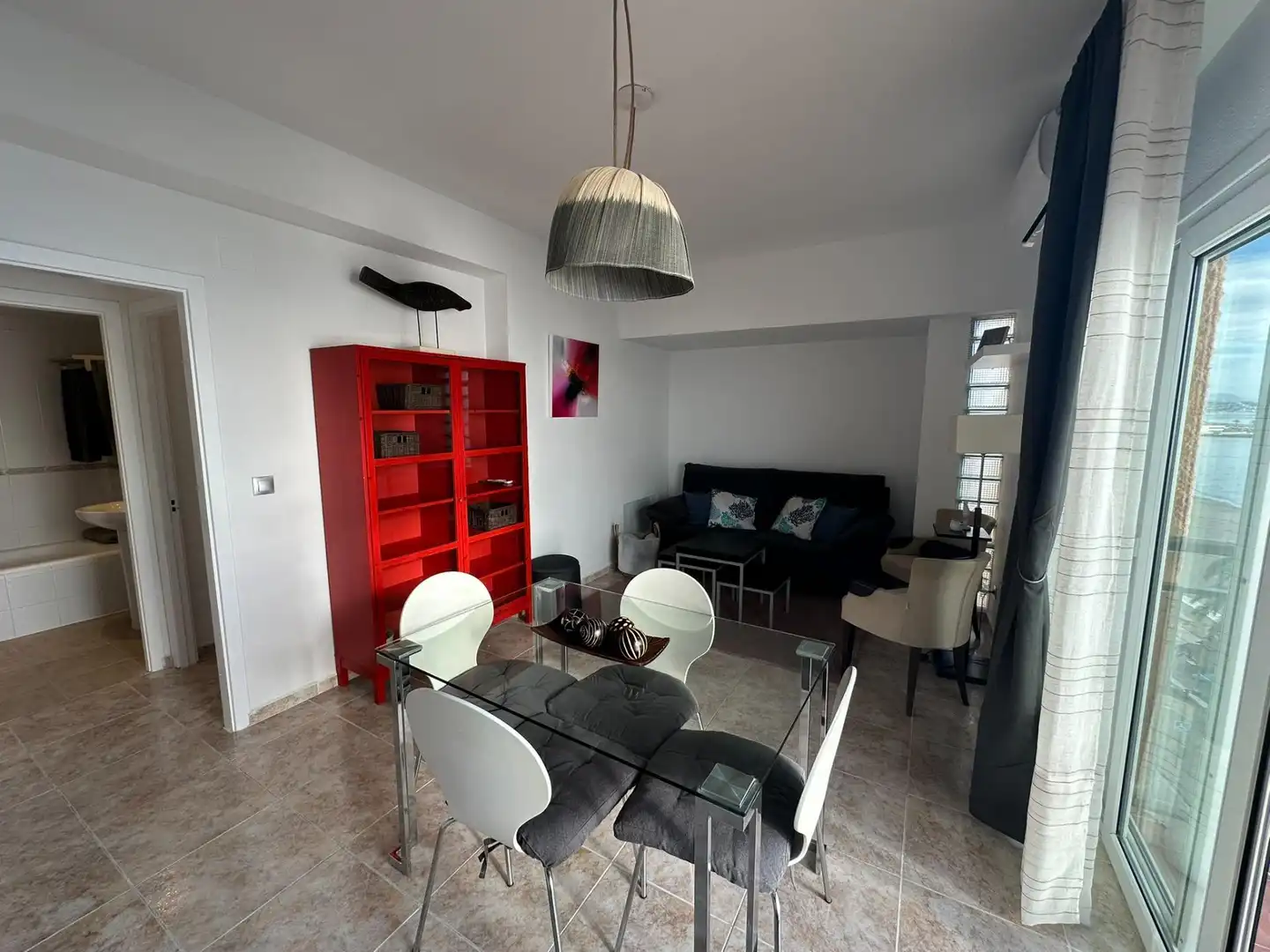 Living room of Apartments for rent in Fuengirola  with Air Conditioner, Terrace and Furnished