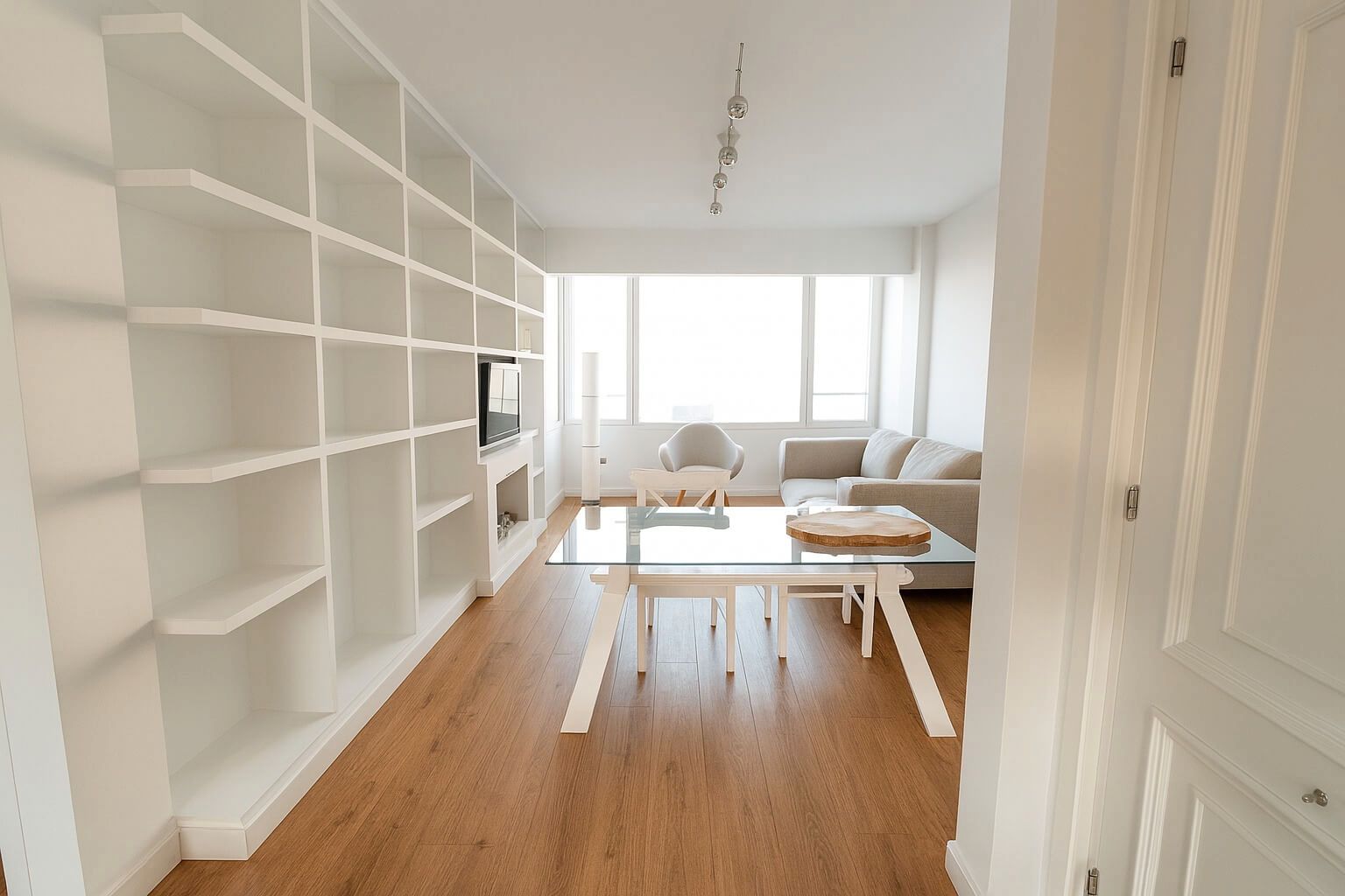 Living room of Flat to rent in Santander  with Heating, Furnished and Oven