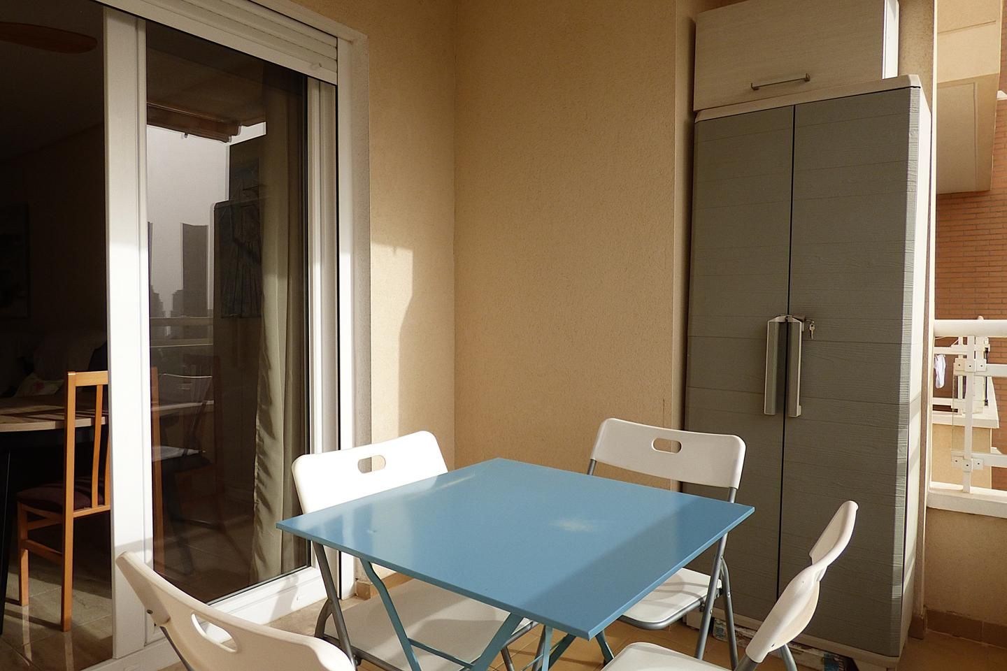 Terrassa de Apartament en venda en Benidorm amb Aire condicionat, Terrassa i Piscina comunitària