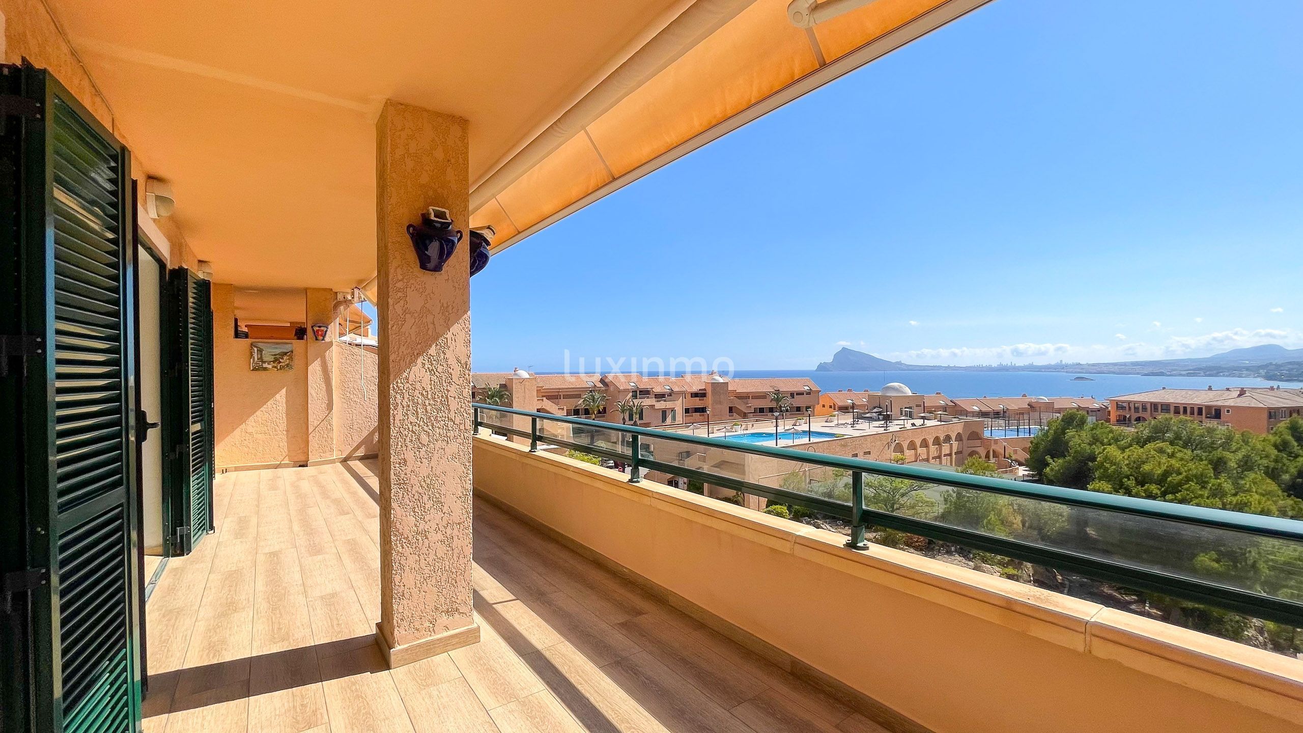 Exterior view of Flat for sale in Altea  with Air Conditioner, Heating and Private garden