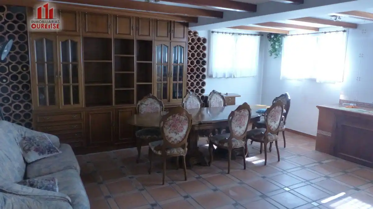 Dining room of Houses for sale in Ourense Capital   with Heating, Terrace and Storage room