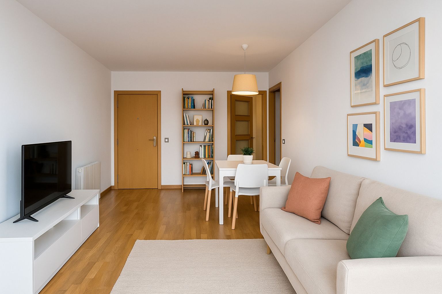 Living room of Flat for sale in Vilafranca del Penedès  with Heating, Oven and Balcony