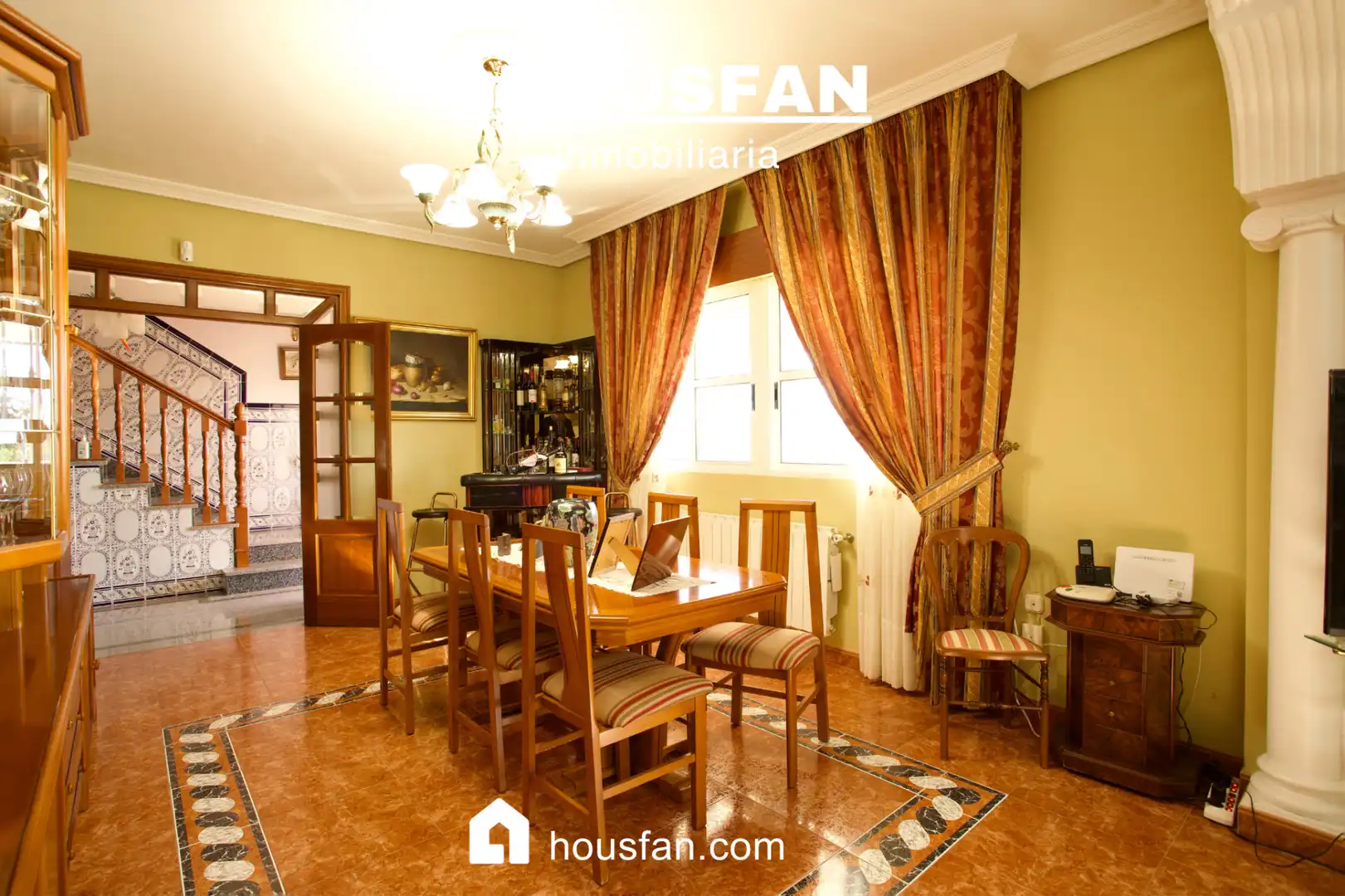 Dining room of Houses for sale in Cáceres  with Air Conditioner, Heating and Private garden
