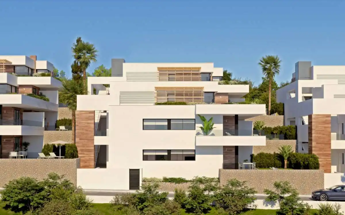 Außenansicht von Maisonette zum Verkauf in Benitachell / El Poble Nou de Benitatxell mit Terrasse und Gemeinschaftspool
