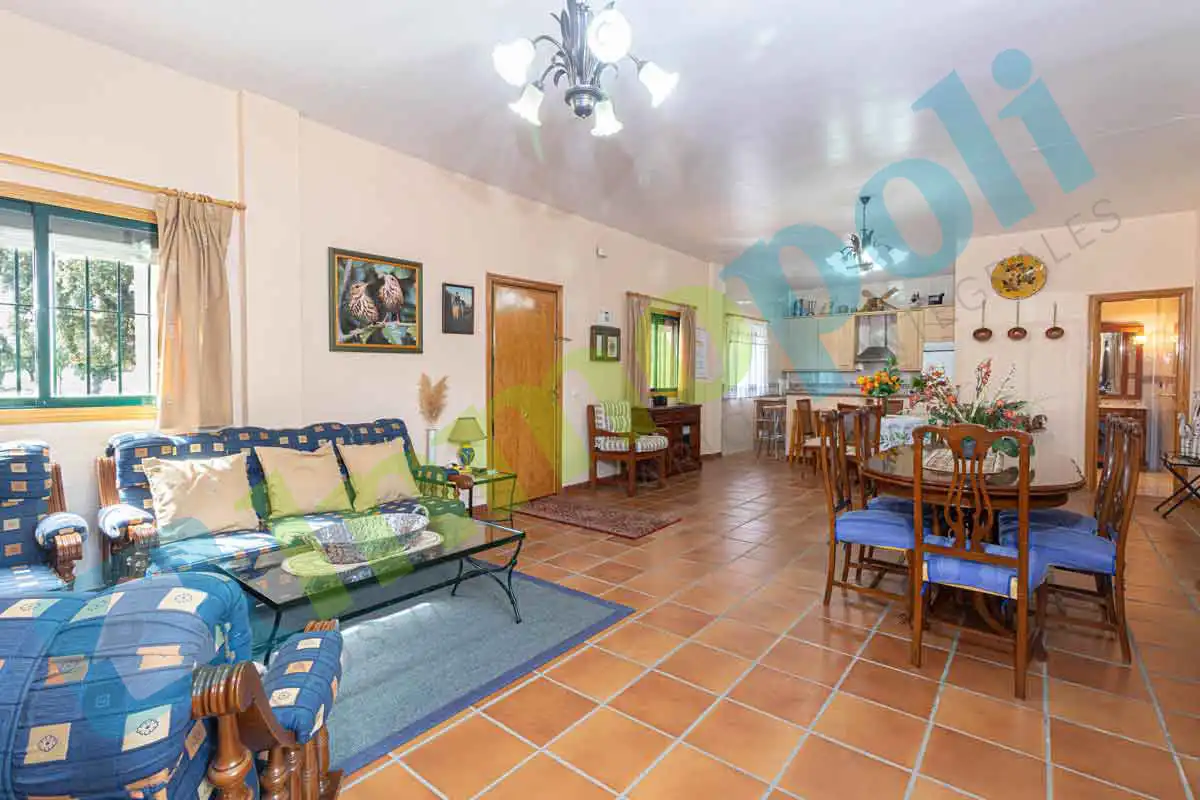 Wohnzimmer von Haus oder Chalet zum Verkauf in Badajoz mit Klimaanlage und Abstellraum