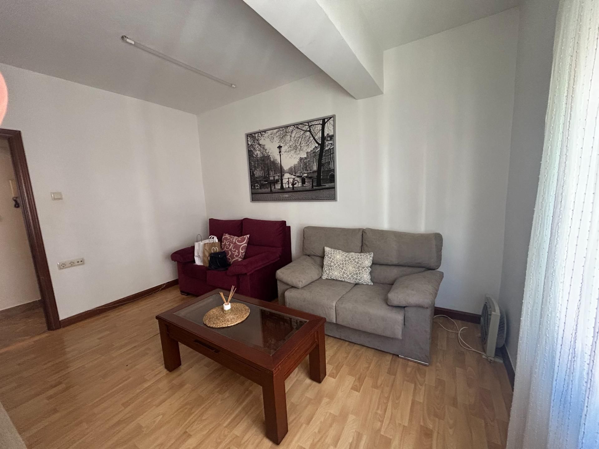 Sala d'estar de Pis de lloguer en  Murcia Capital amb Traster