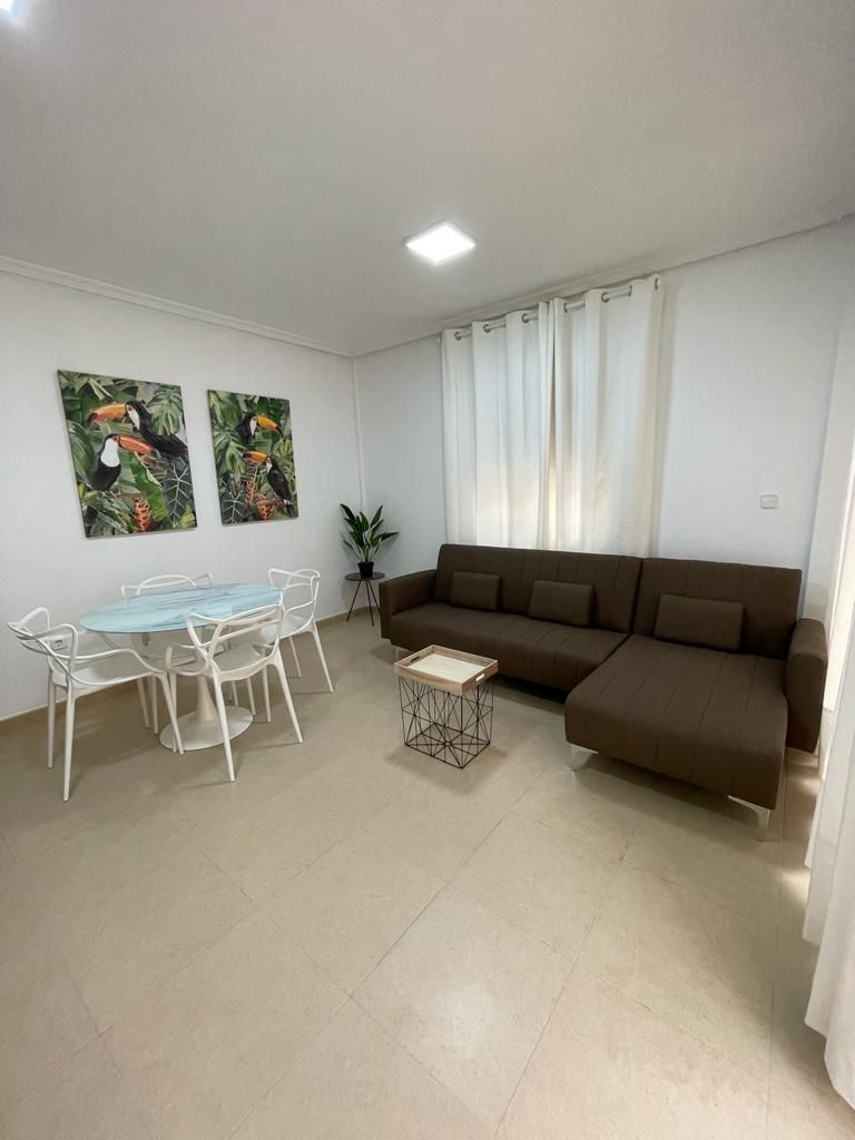 Sala d'estar de Apartament de lloguer en  Murcia Capital amb Aire condicionat, Calefacció i Terrassa