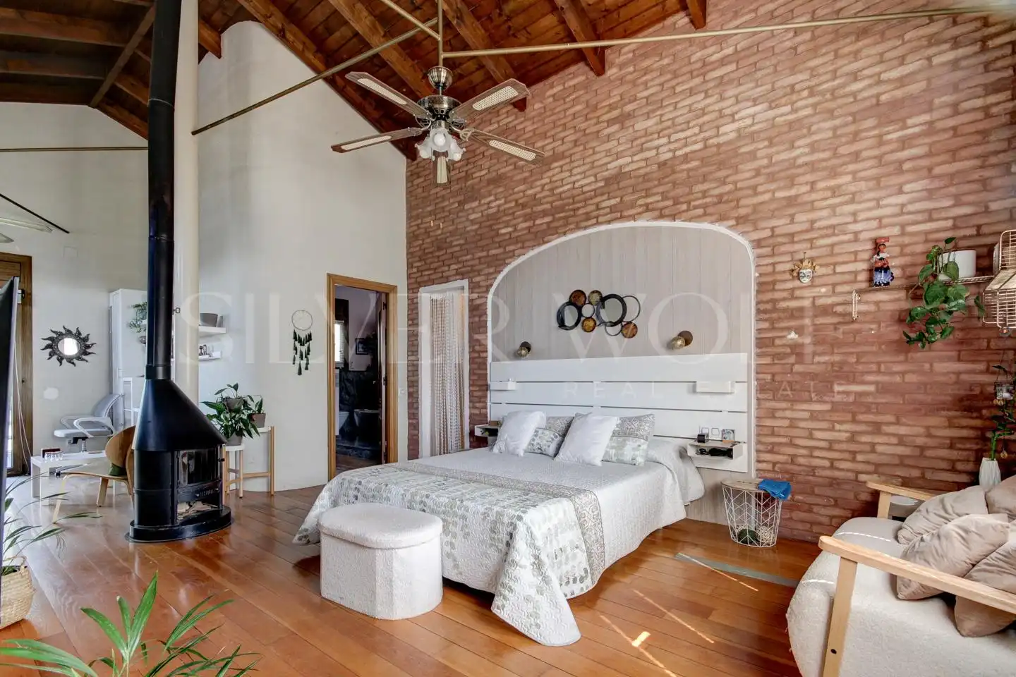 Habitación de Casa o chalet en venta en Vallirana con Calefacción, Jardín privado y Parquet