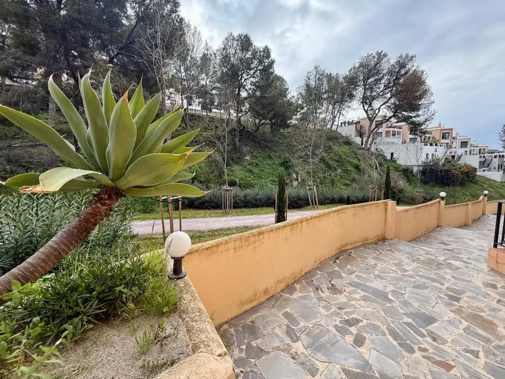 Exterior view of Flat for sale in Nerja  with Terrace, Swimming Pool and Balcony