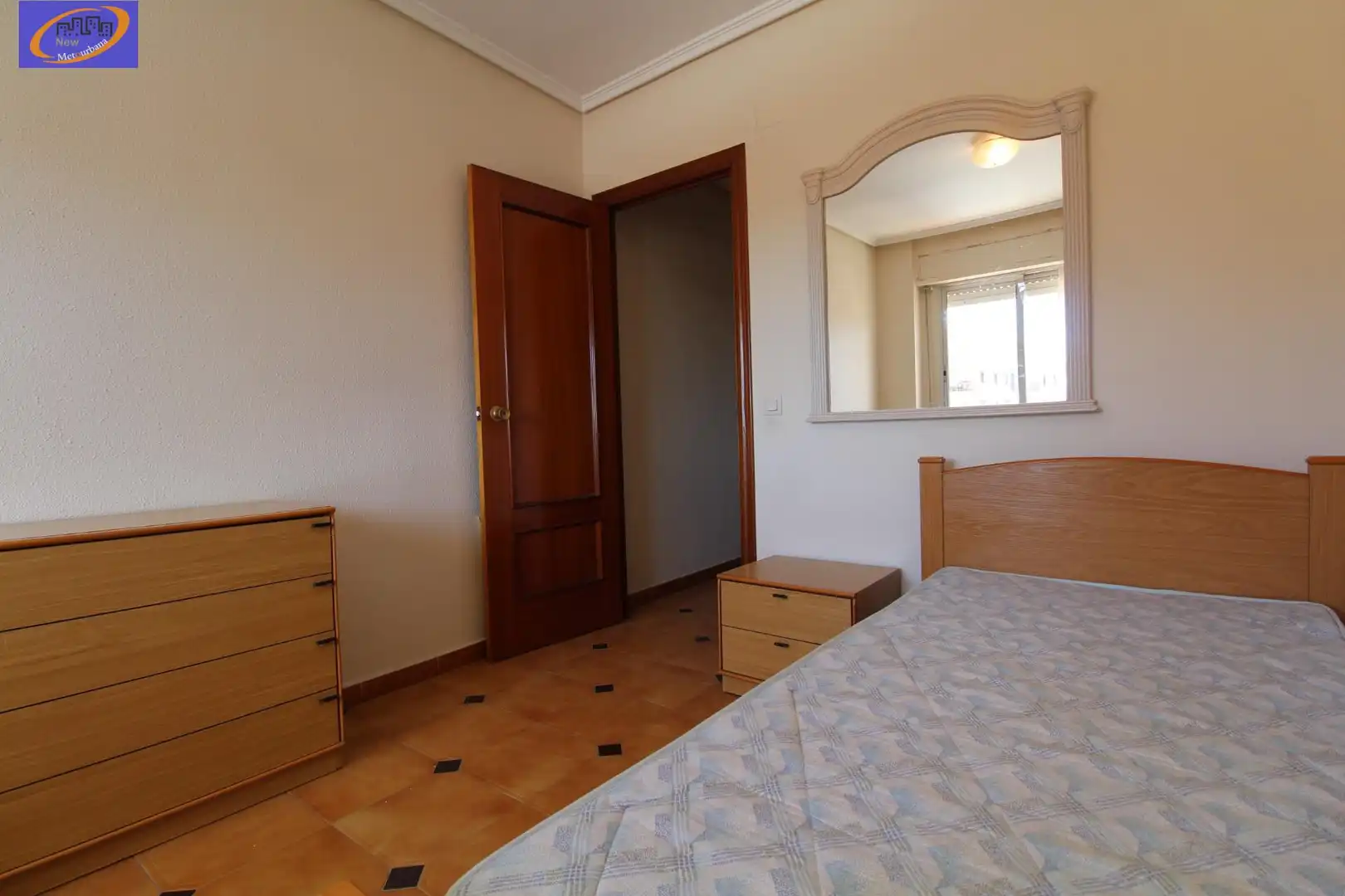 Schlafzimmer von Wohnung zum Verkauf in Utiel mit Heizung und Balkon