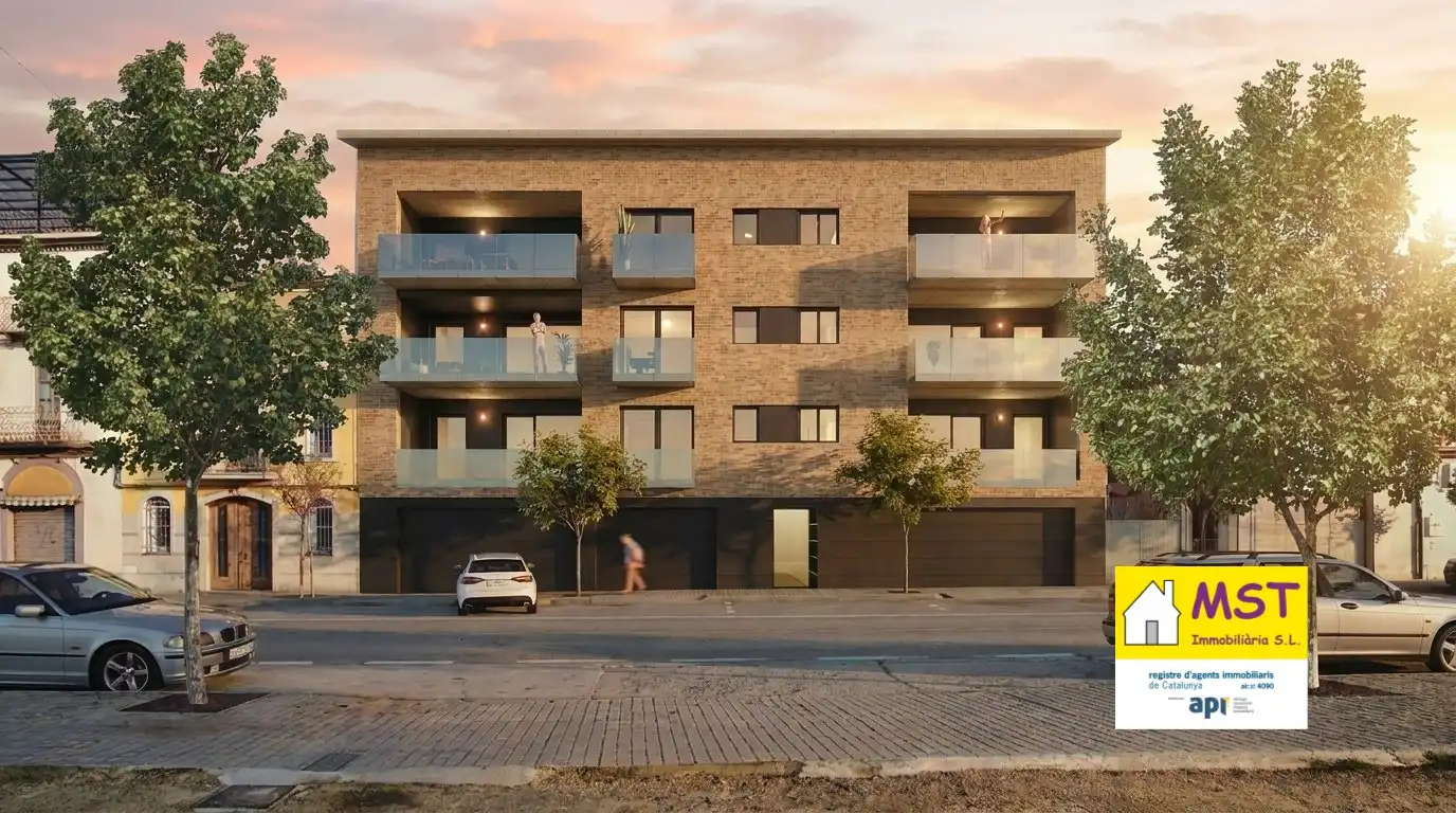 Vista exterior de Piso en venta en Sant Fruitós de Bages con Aire acondicionado, Calefacción y Terraza