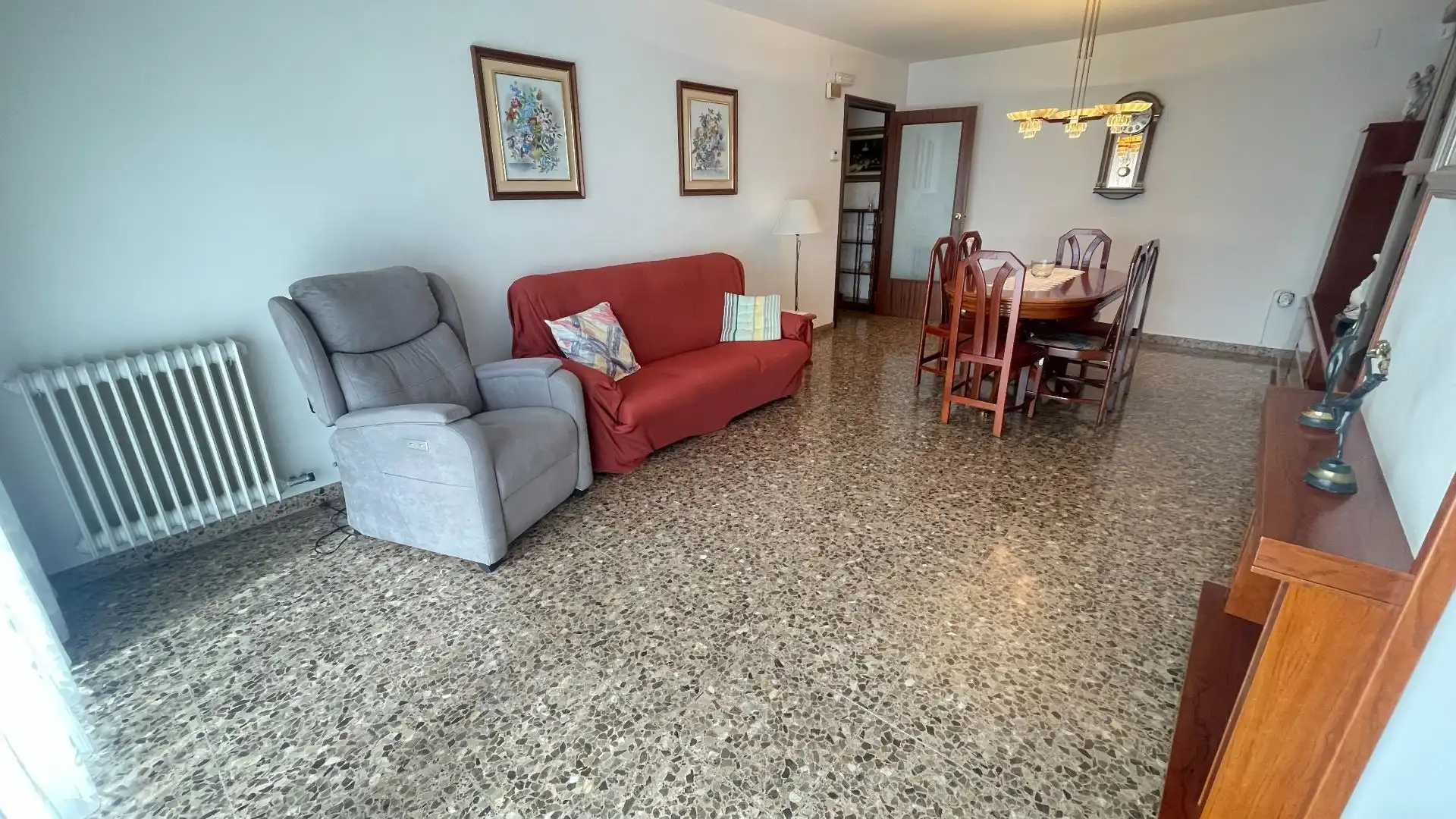 Sala d'estar de Pis en venda en Terrassa amb Aire condicionat, Calefacció i Terrassa