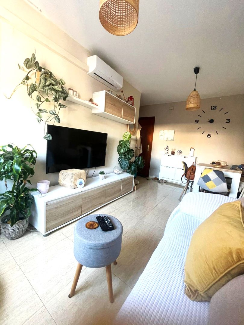 Sala de estar de Apartamento en venta en Cambrils con Aire acondicionado, Amueblado y Balcón
