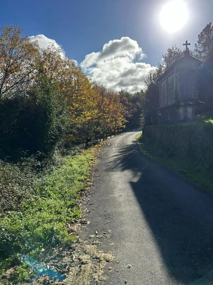 Vista exterior de Casa o xalet en venda en Cerdedo amb Jardí privat