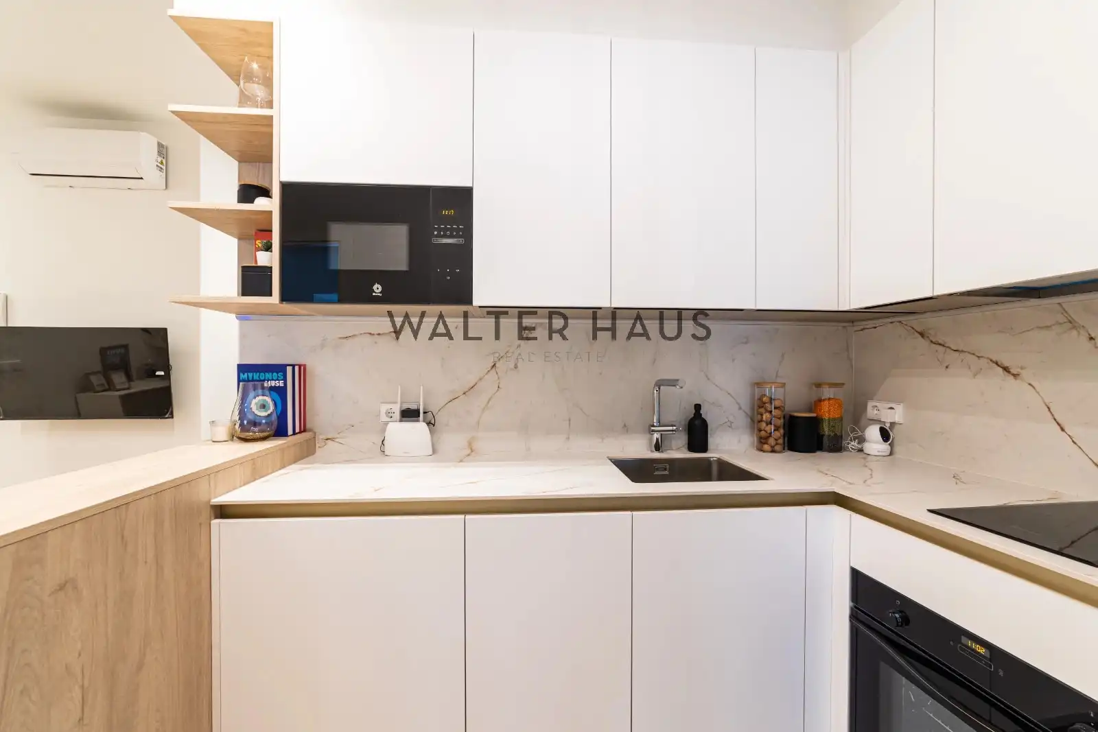 Kitchen of Flat for sale in Madrid  with Air Conditioner, Heating and Furnished