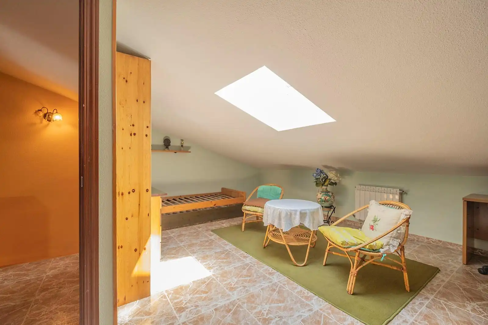 Terraza de Casa adosada en venta en Tres Cantos con Calefacción, Jardín privado y Parquet