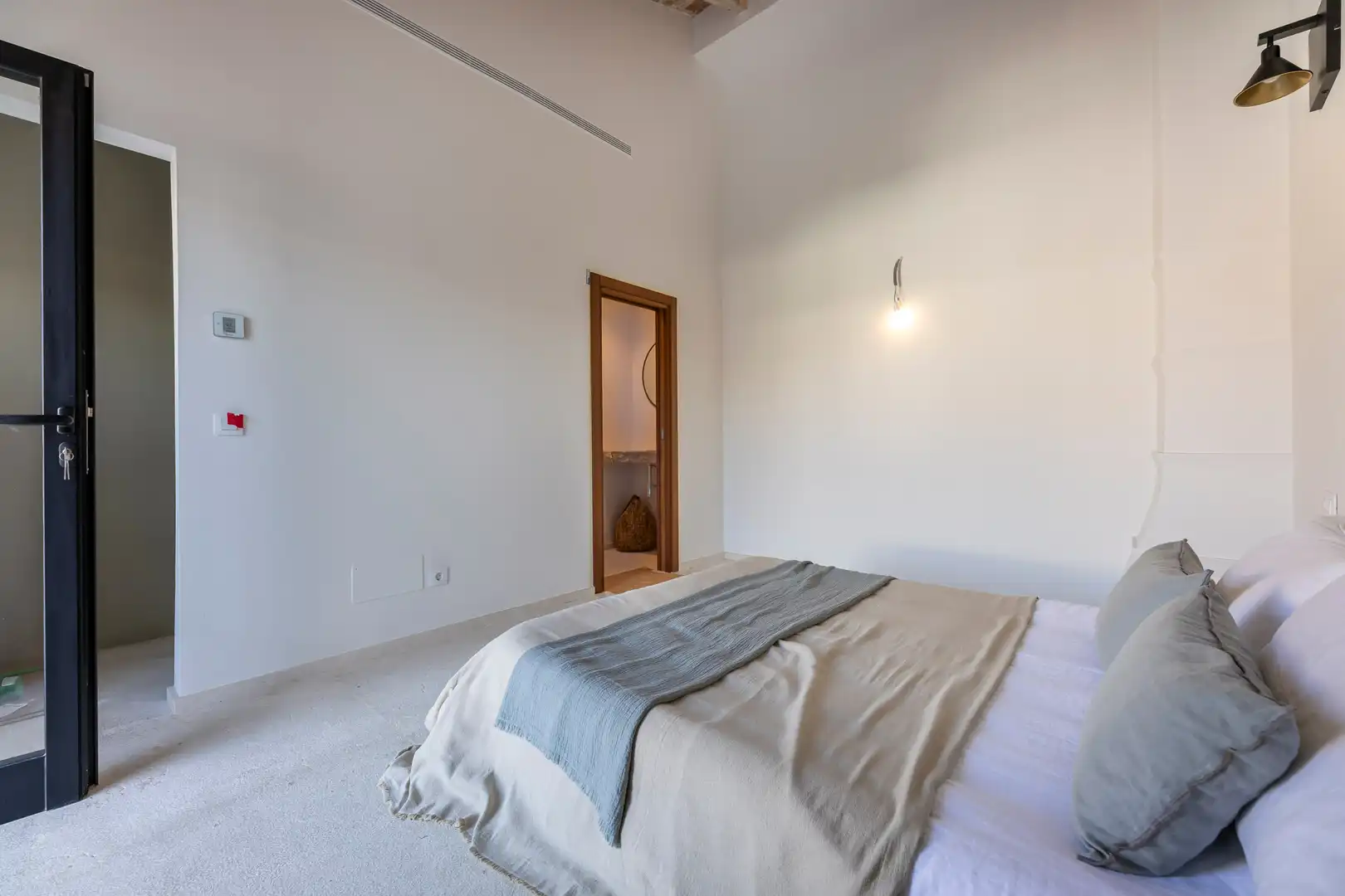 Habitación de Casa adosada en venta en Santa María del Camí con Aire acondicionado, Jardín privado y Terraza