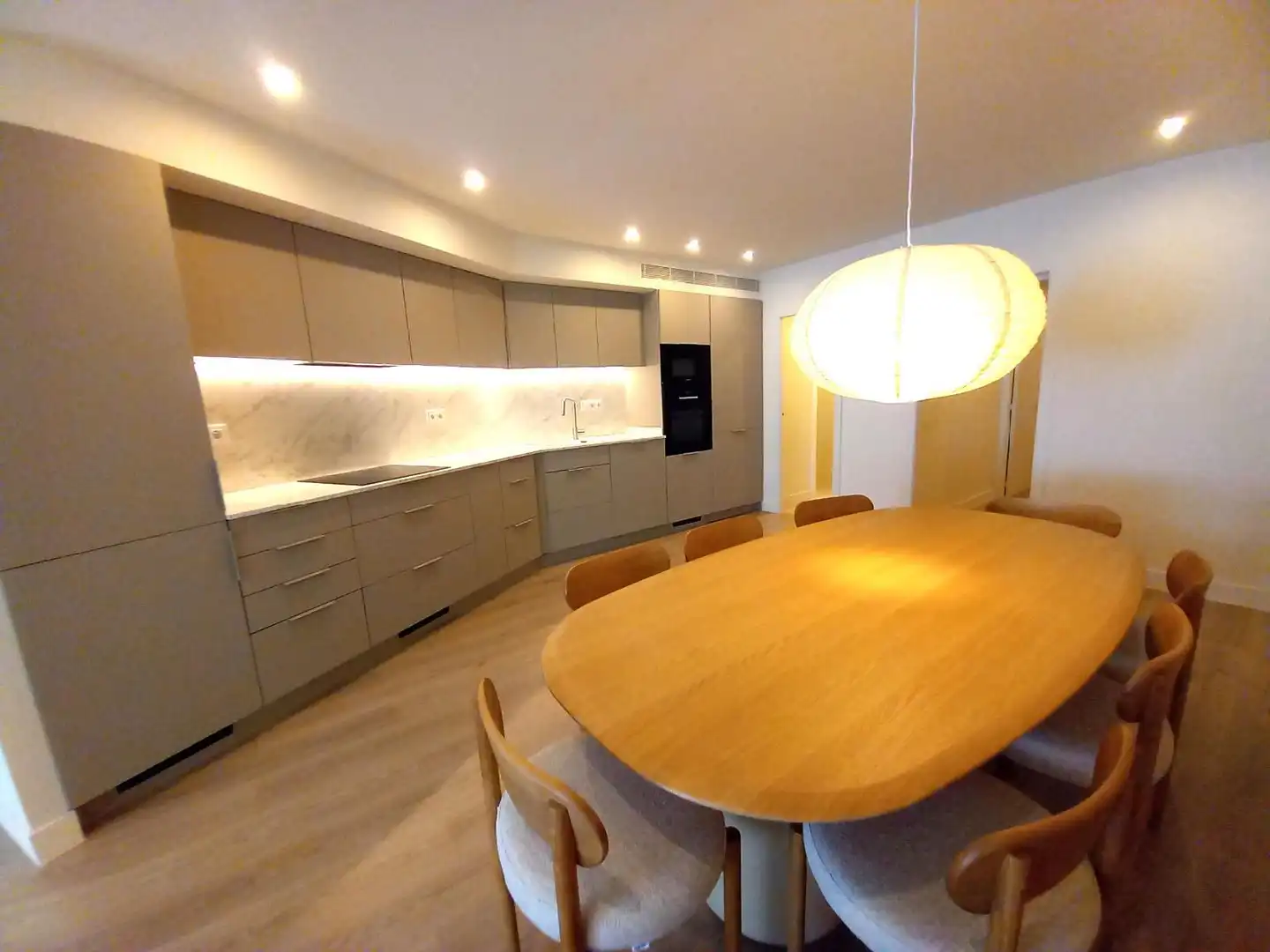 Küche von Wohnung zur Miete in Barcelona mit Klimaanlage, Heizung und Terrasse
