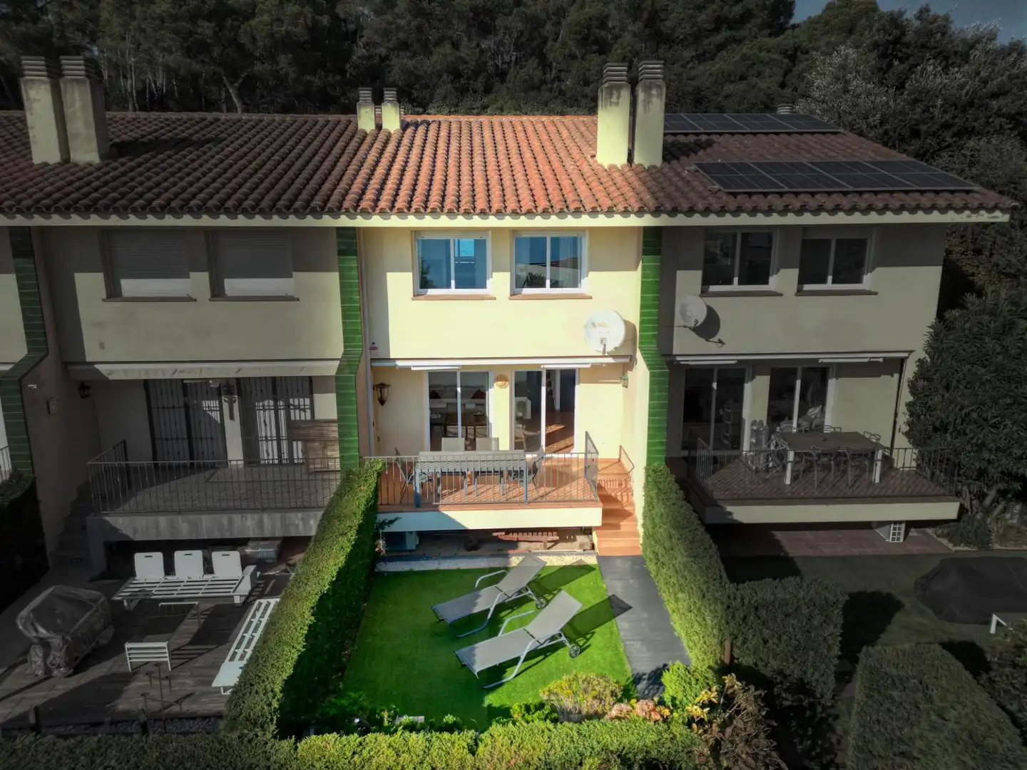 Jardí de Casa adosada en venda en Sant Feliu de Guíxols amb Aire condicionat, Calefacció i Jardí privat