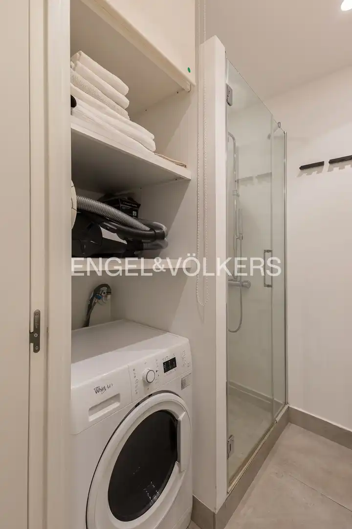 Baño de Piso de alquiler en Madrid con Aire acondicionado, Calefacción y Amueblado