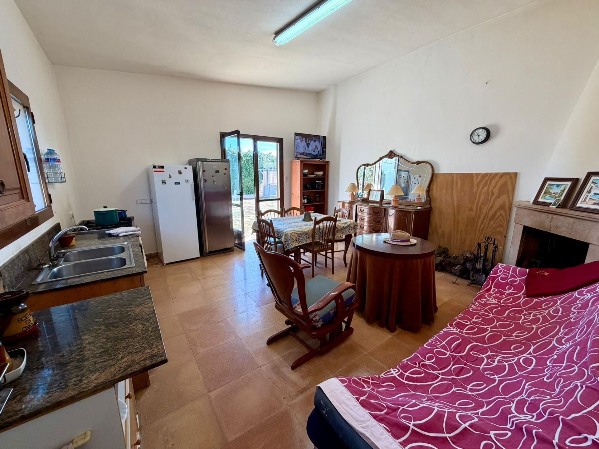 Cocina de Finca rústica en venta en Llucmajor con Jardín privado, Terraza y Alarma