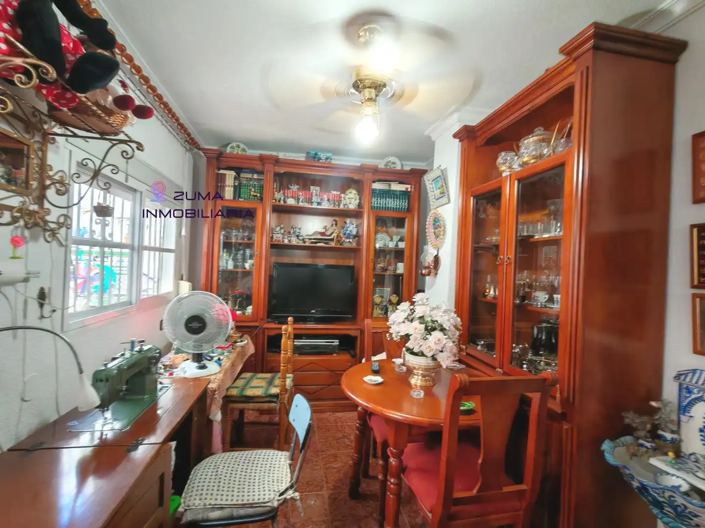 Comedor de Casa adosada en venta en Málaga con Aire acondicionado, Calefacción y Terraza