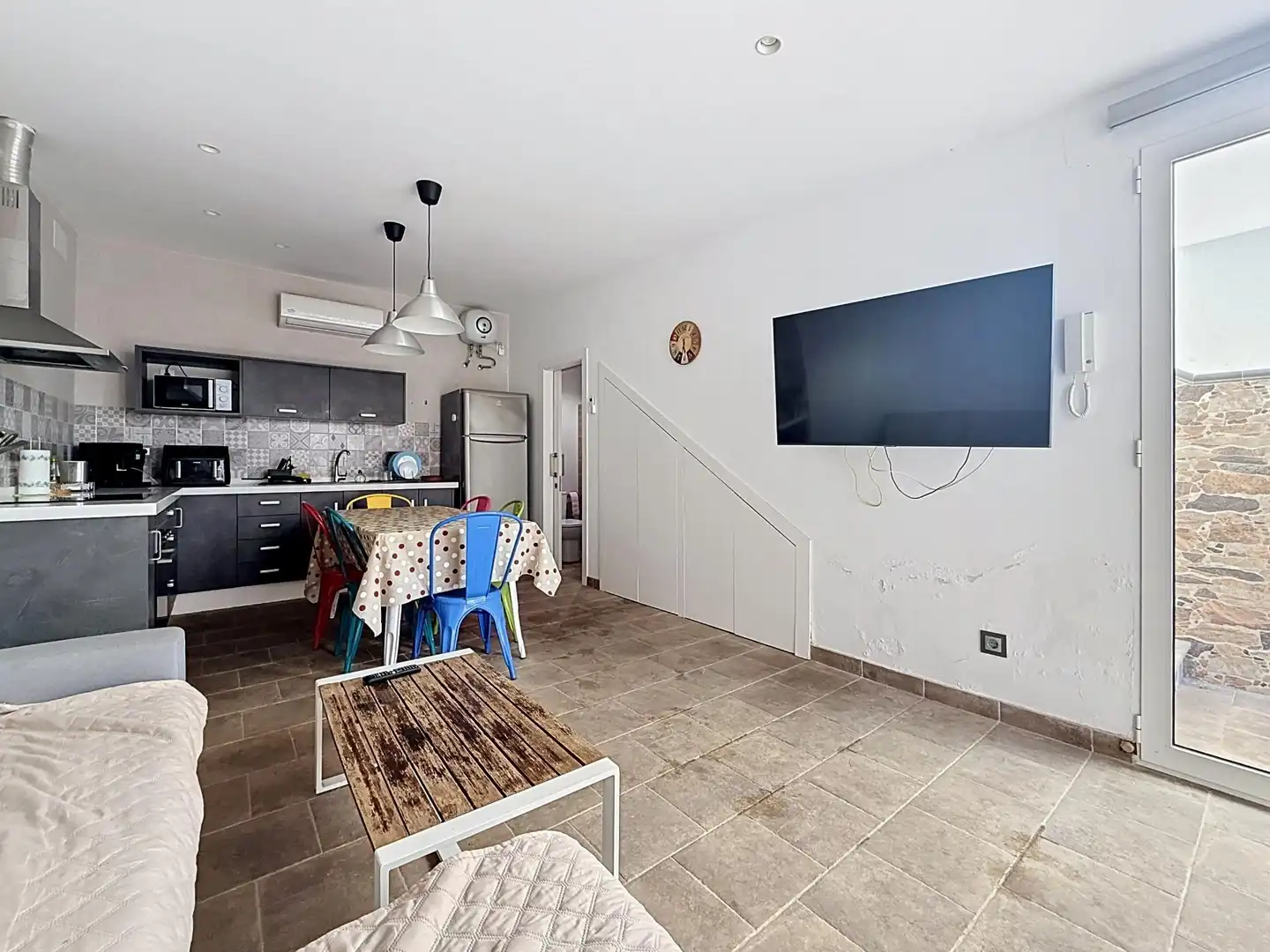 Sala de estar de Casa o chalet en venta en Beneixama con Aire acondicionado, Calefacción y Terraza