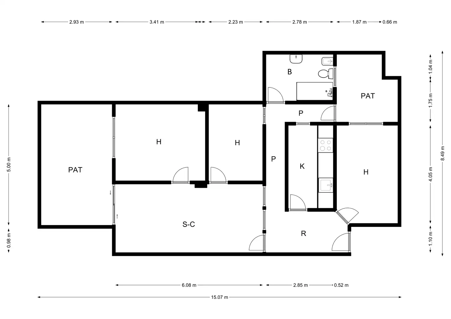 Flat for sale in CA N' ORIAC, Ca n'Oriac