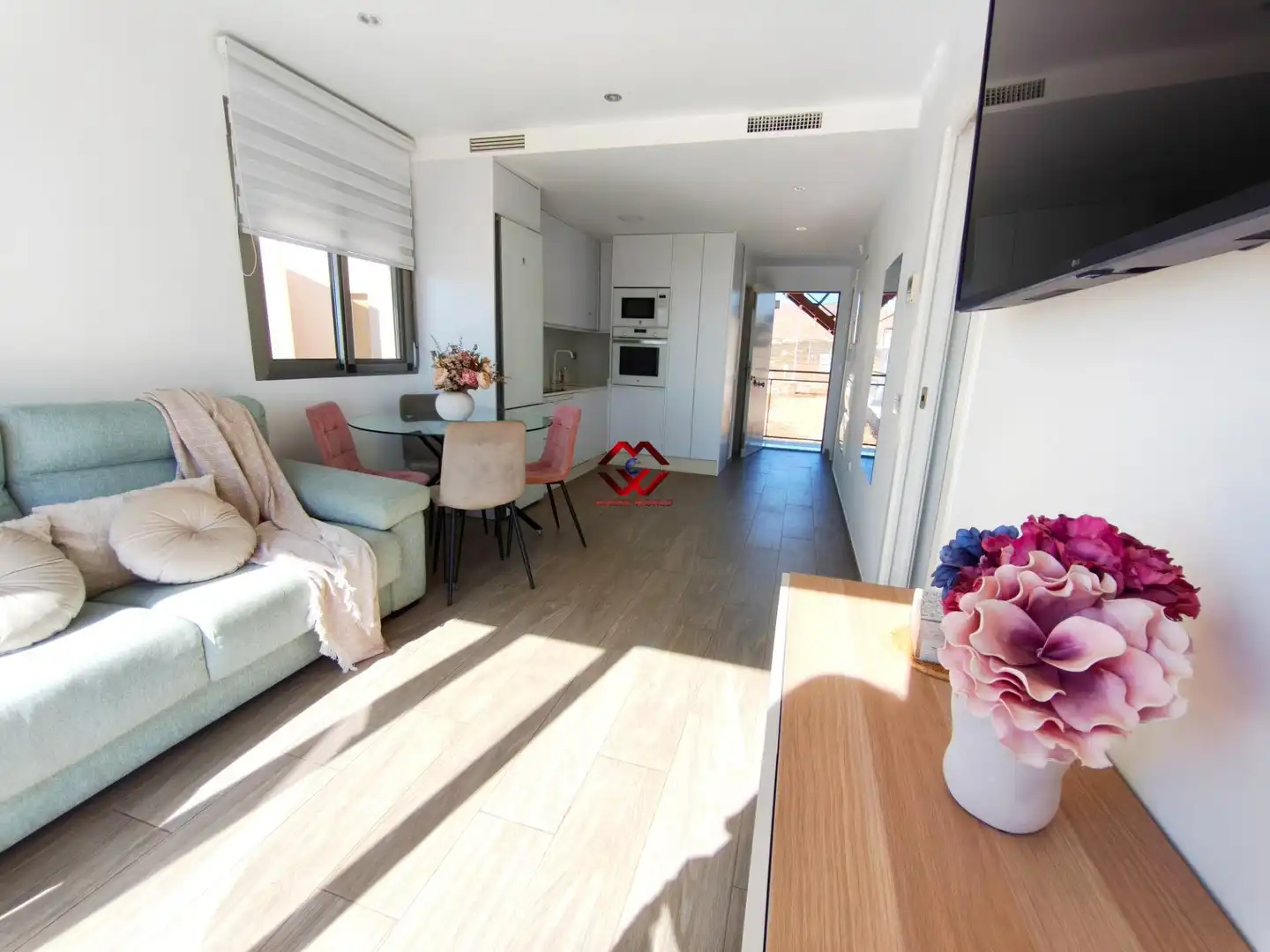 Sala d'estar de Apartament en venda en Puerto de Mazarrón