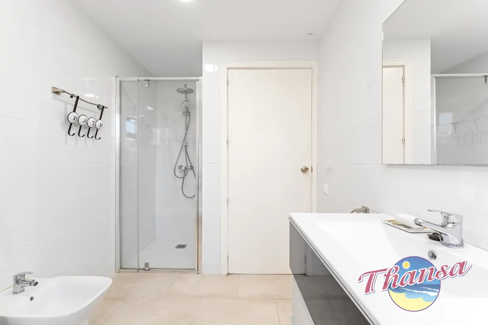 Baño de Casa o chalet en venta en Alicante / Alacant con Aire acondicionado, Calefacción y Jardín privado