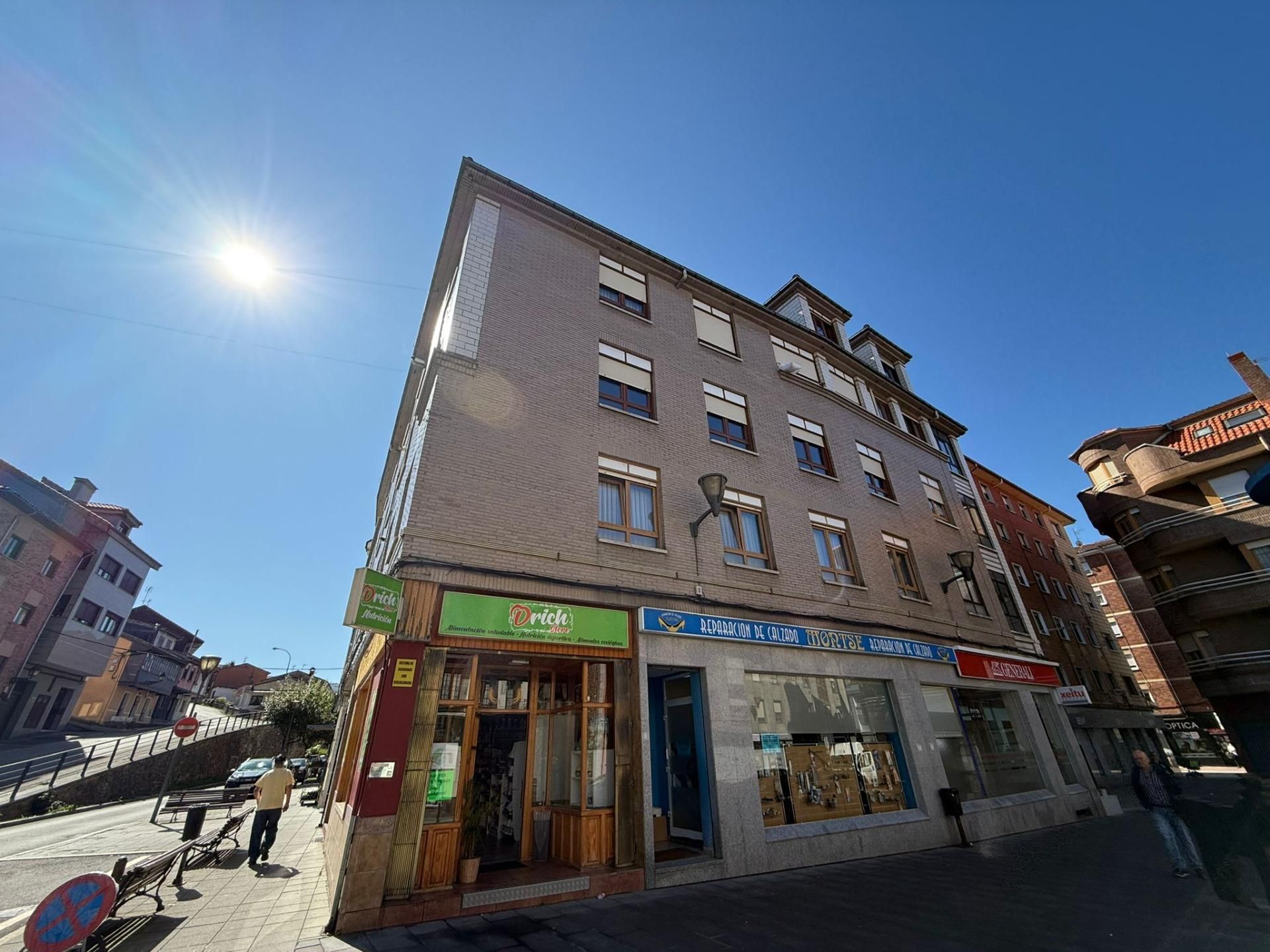 Exterior view of Flat for sale in Laviana  with Heating and Balcony