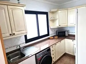 Cocina de Piso de alquiler en Telde con Trastero, Amueblado y Balcón
