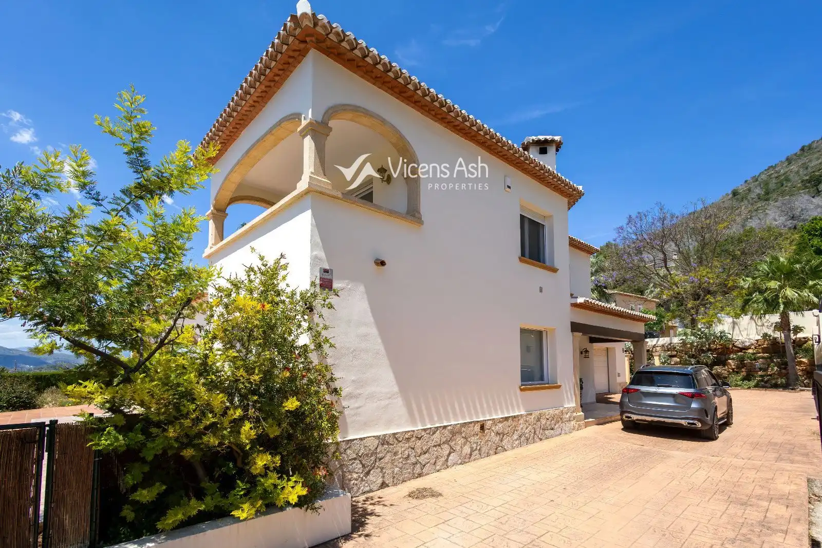 Exterior view of Houses for sale in Jávea / Xàbia  with Air Conditioner, Heating and Terrace