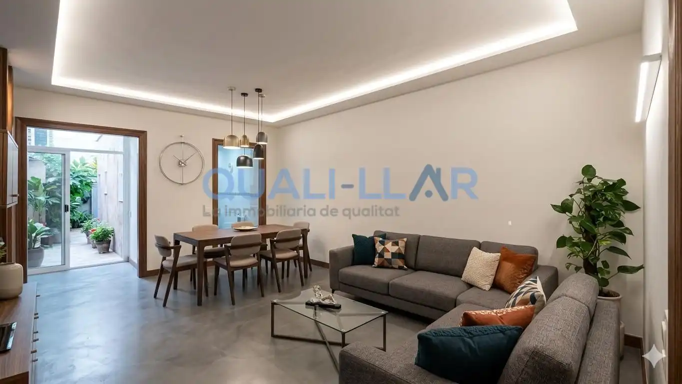 Living room of Houses for sale in Sant Feliu de Llobregat  with Terrace