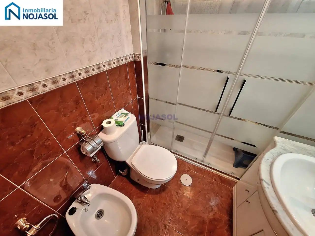 Bany de Apartament en venda en Noja amb Calefacció, Terrassa i Moblat