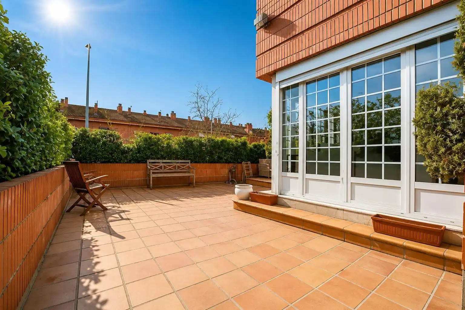 Terrace of Detached homes for sale in Madrid  with Air Conditioner, Heating and Private garden