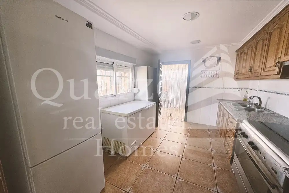Cocina de Casa o chalet en venta en Alberic con Jardín privado, Terraza y Trastero