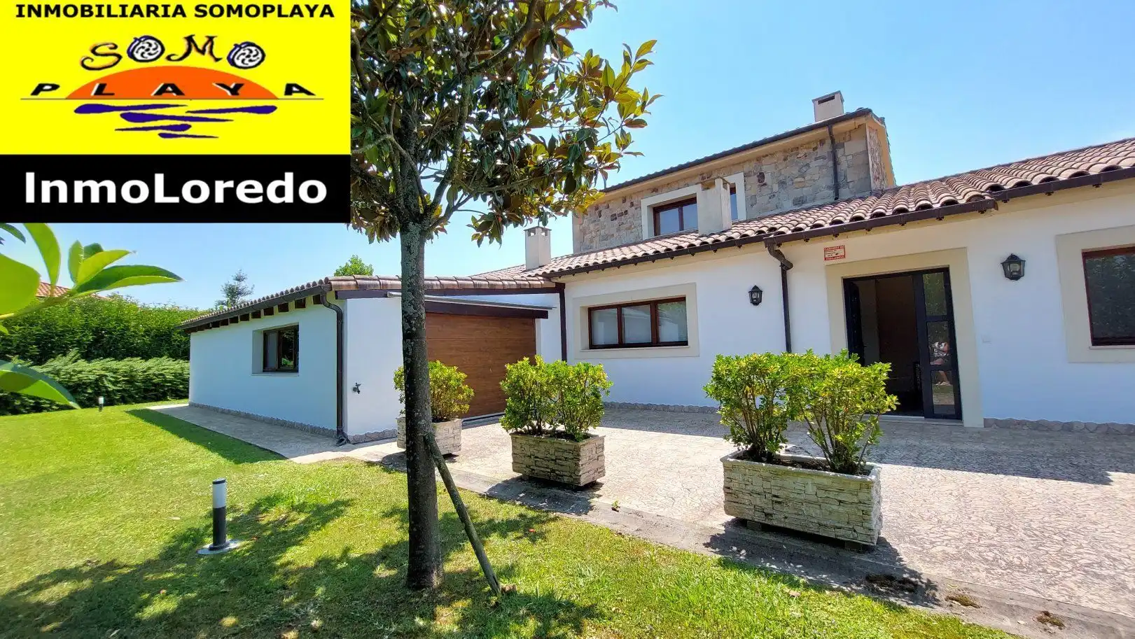 Vista exterior de Casa o xalet en venda en Ribamontán al Mar amb Calefacció, Jardí privat i Terrassa