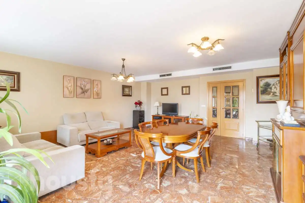 Sala de estar de Ático en venta en Vila-real con Aire acondicionado, Calefacción y Terraza