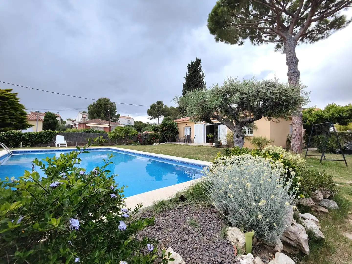 Garten von Haus oder Chalet zum Verkauf in Cunit mit Heizung, Privatgarten und Schwimmbad