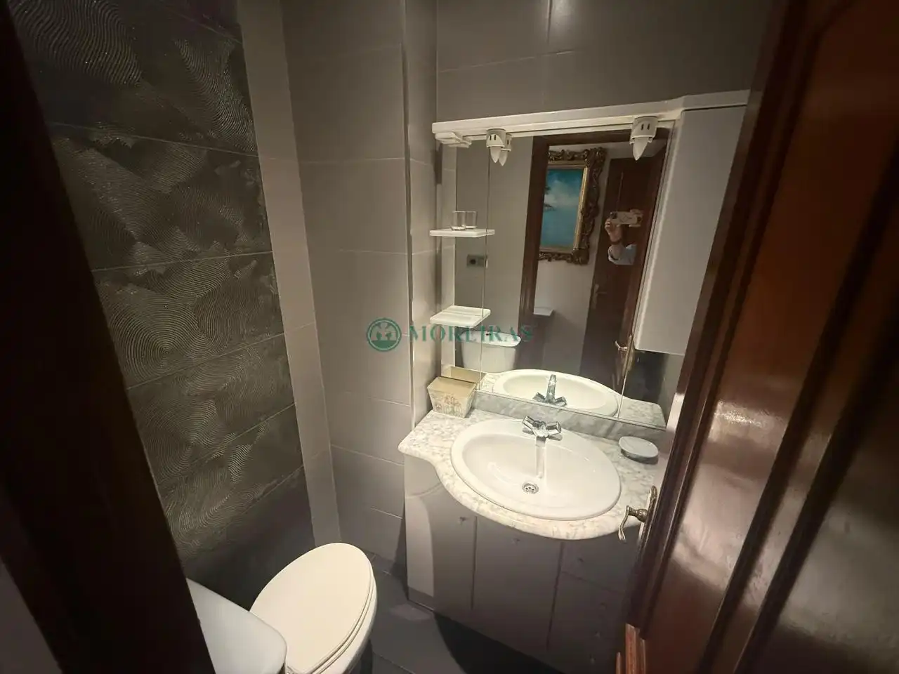 Badezimmer von Wohnung zum Verkauf in Ourense Capital  mit Heizung, Abstellraum und Balkon