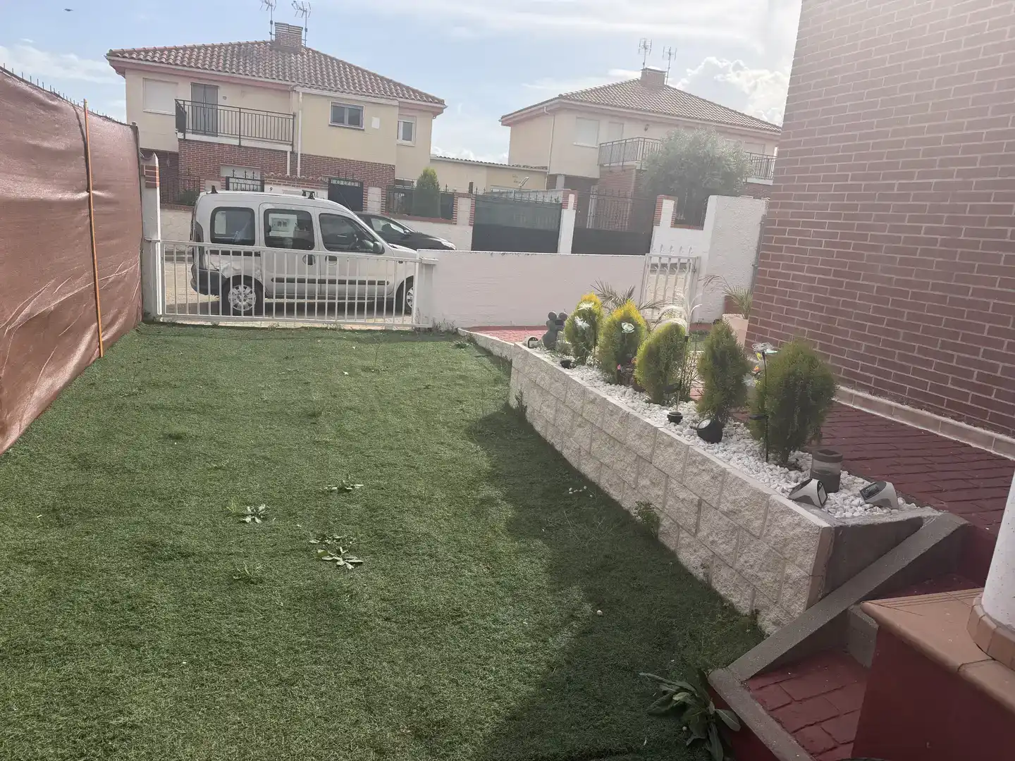 Jardín de Casa o chalet en venta en Villaverde de Medina con Jardín privado, Trastero y Balcón