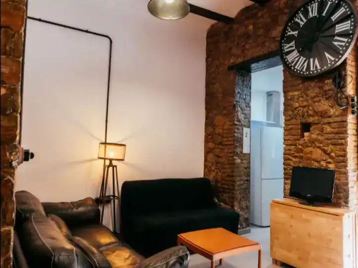 Sala de estar de Piso en venta en  Valencia Capital con Aire acondicionado y Balcón