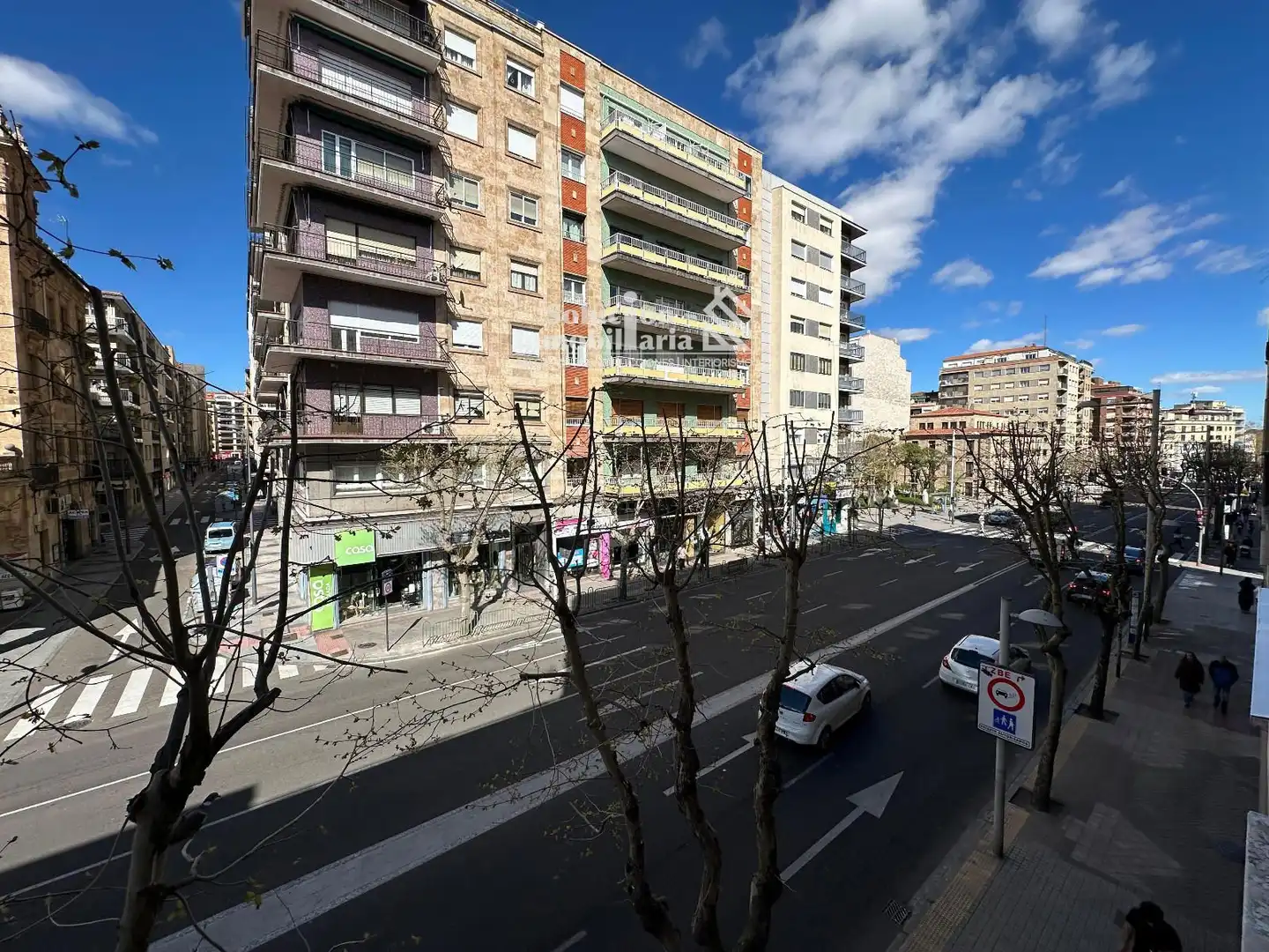 Außenansicht von Wohnung zur Miete in Salamanca mit Heizung, Terrasse und Möbliert