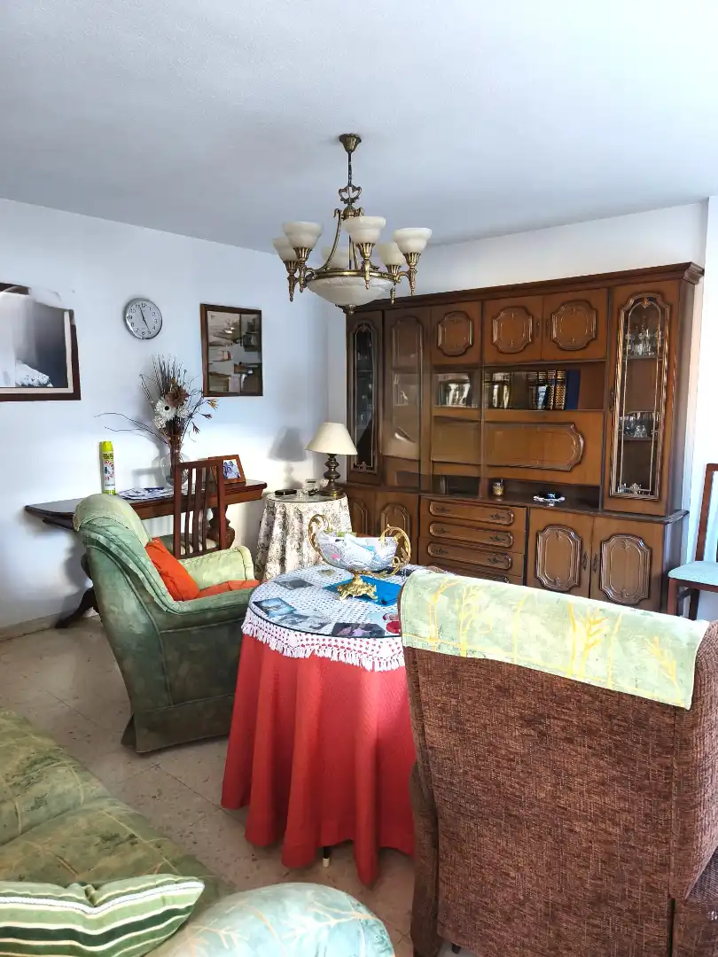 Living room of Flat for sale in Málaga  with Air Conditioner, Terrace and Storage room